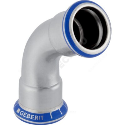 Отвод сталь нерж 60гр Дн 35 пресс Mapress Geberit 36165