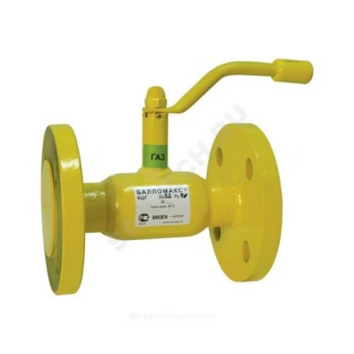 Кран шаровой сталь газ 11с10фт Ду 150 Ру16 фл BROEN КШГ 71.003.150.А.16