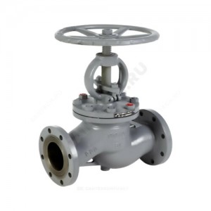 Клапан запорный сталь 15с22нж Ду 100 Ру40 Тмакс=425 оС фл МЗТА