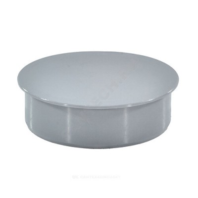 Заглушка PP-H серая Дн 50 б/нап VALFEX 20108050