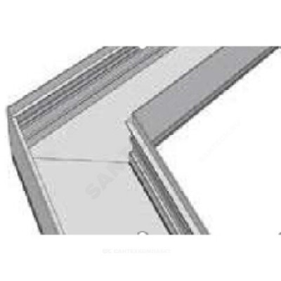 Угловое оформление конца лотка Mohlenhoff GPS-2 320