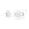 Насос многоступенчатый горизонтальный CM-A 5-8 AQQV PN10 1x220-240В/50 Гц Grundfos 97516620