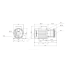 Насос многоступенчатый горизонтальный CM-A 5-8 AQQV PN10 1x220-240В/50 Гц Grundfos 97516620