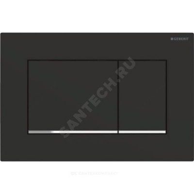 Кнопка для инсталляции Sigma 30 черный матовый лак/хром глянцевый Geberit 115.883.14.1