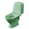 Унитаз-компакт Соната салатовый нижний подвод косой выпуск 1/реж полипропилен Santeri 1.P201.2.S04.00B.F