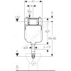 Бачок скрытого монтажа Sigma 8 без кнопки смыва Geberit 109.791.00.1