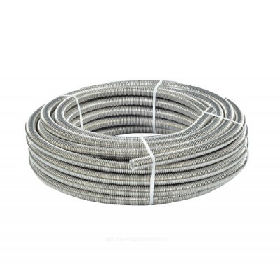 Труба гофрированная сталь нерж SS304 25A Ду 25 Ру15 неотожженная бухта 20м STAHLMANN SP3042510020