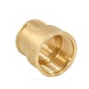 Муфта латунь переходная Ду 25х15 (1"х1/2") ВР/ВР VALFEX VF.240.L.100.012