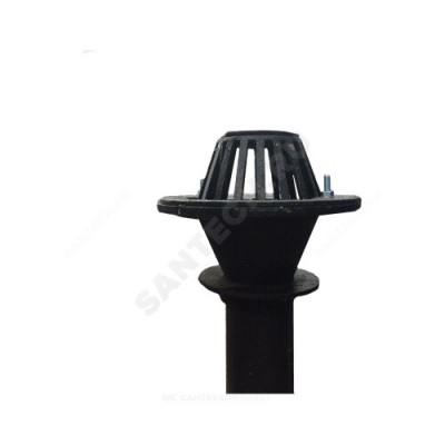 Воронка водосточная чугун ВУ100 Ду 100 в сборе