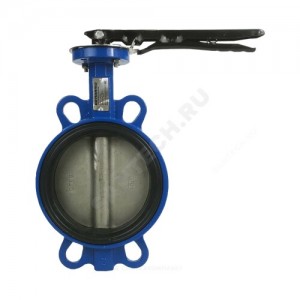 Затвор дисковый поворотный чугун Ду 150 Ру16 межфл с рукояткой диск нерж манжета EPDM EURO Benarmo Затвор дисковый поворотный чугун Ду 150 Ру16 межфл с рукояткой диск нерж манжета EPDM EURO Benarmo