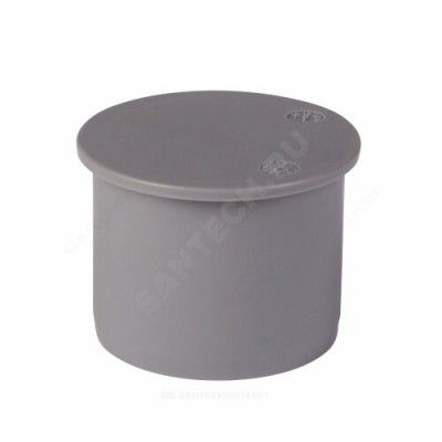 Заглушка PP-H серая HT HTM Дн 125 б/нап Ostendorf 116620