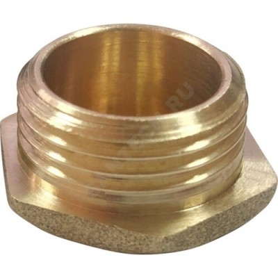 Заглушка латунь Ду 20 (3/4") НР VALFEX VF.583.L.034