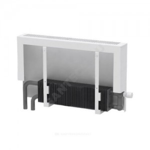 Конвектор настенный концевой Универсал ТБ НП КСК 20 (малой глубины) 0.479кВт двухтр с т/клапаном (угл) Danfoss 013G2152 ниж/п ВР 1/2" ТЗПО