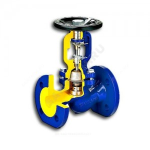 Клапан запорный сталь 234F Ду 100 Ру40 Тмакс=400 оС фл со штурвалом сильфонный Zetkama 234F100E01