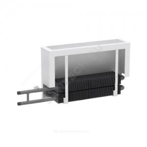 Конвектор настенный концевой Универсал ТБ-С КСК 20 (средней глубины) 1.226кВт з/у однотр с т/клапаном (пр) Danfoss 013G1813 бок/п НР 3/4" лев ТЗПО