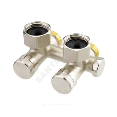 Узел нижнего подключения RLV-K Ду 20 Ру10 3/4"ЕКx3/4"ЕК угловой Danfoss 003L0283