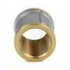 Муфта латунь никель Ду 15 (1/2") ВР 9018 ГОСТ 32585-2013 Aquasfera 9018-01