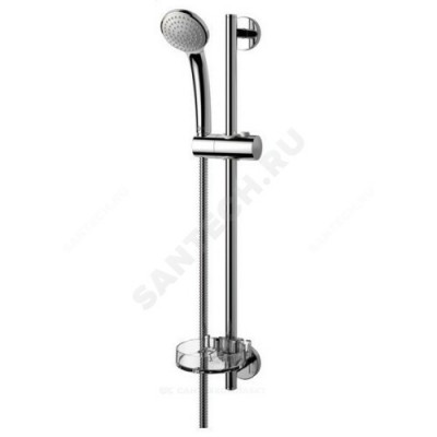 Гарнитур душевой серия IDEALRAIN SOFT S1 штанга 600мм+шланг+лейка 1 режим струи Ideal Standard B9501AA