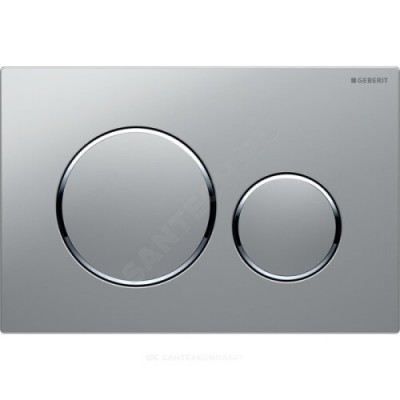 Кнопка для инсталляции Sigma 20 хром матовый/хром глянцевый Geberit 115.882.KN.1