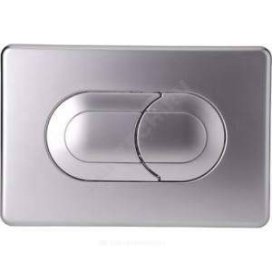 Кнопка для инсталляции Salina хром матовый OLI 640086