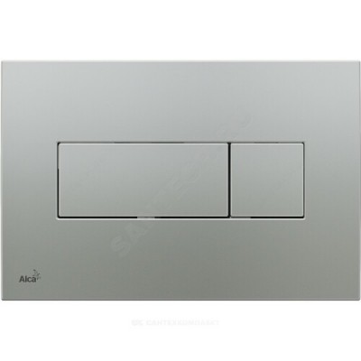 Кнопка для инсталляции хром матовый Alca Plast M372