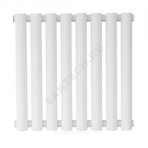 Радиатор трубчатый Гармония 1-155 11 секций с нижней подводкой лев ВР G 1/2" RAL 9016 (Белый) КЗТО