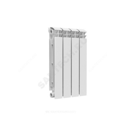 Радиатор биметаллический РБС 500 4 секции Qну=700 Вт RAL 9016 (белый) Ogint