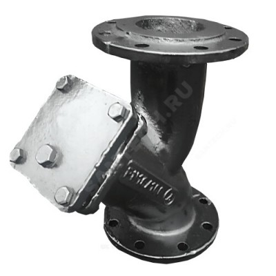 Фильтр магнитный сетчатый Y-образный чугун Ду 150 Ру16 фл ФМФ Луидор