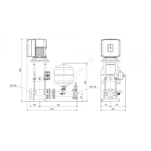 Установка повышения давления Hydro Solo E CRE 64-1 Grundfos 91048917