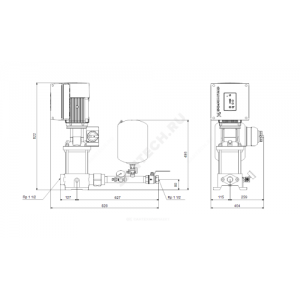 Установка повышения давления Hydro Solo E CRE 10-6 Grundfos 91048905