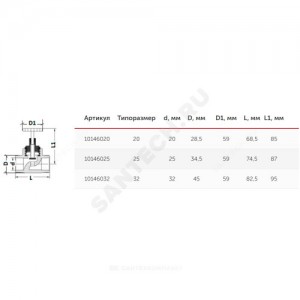 Клапан (вентиль) PP-R запорный серый внутренняя пайка Дн 20х45гр VALFEX 10174020Г