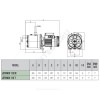 Насос самовсасывающий JETINOX 92 M DAB 60172432H