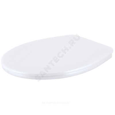 Сиденье для унитаза Серия К белый перламутр полипропилен универсальное Орио К-06