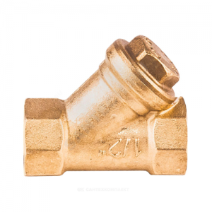 Фильтр сетчатый Y-образный латунь Ду 20 Ру16 Тмакс=110 oC G3/4" ВР R74A Giacomini R74AY004