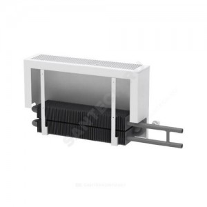 Конвектор настенный концевой Универсал ТБ-С КСК 20 (средней глубины) 0.85кВт з/у однотр с т/клапаном (пр) Danfoss 013G1813 бок/п под приварку прав ТЗПО