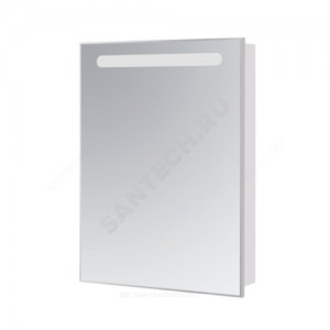 Шкаф зеркальный Victoria Nord 60 L белый глянец Roca ZRU9000029