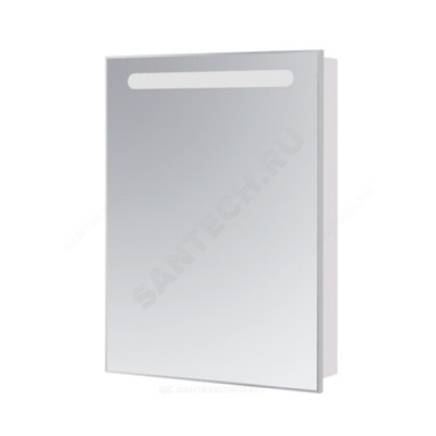 Шкаф зеркальный Victoria Nord 60 L белый глянец Roca ZRU9000029