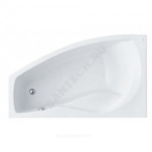 Ванна акриловая Майорка L 150х90 без ножек левосторонняя Santek 1.WH11.1.984