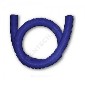 Шланг гофрированный для PE-X Дн 32 для трубы Дн 20 синий бухта 50м РОС