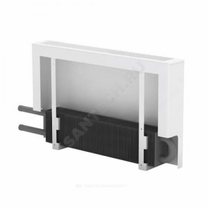 Конвектор настенный концевой Универсал ТБ КСК 20 (малой глубины) 0.479кВт с воздухоотводчиком КлМ бок/п под приварку ТЗПО