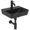Умывальник подвесной CONNECT AIR 40 черный Ideal Standard E0307V3