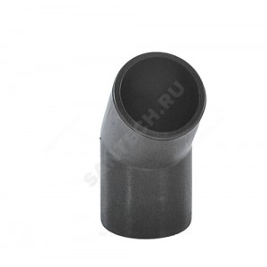 Отвод ПНД Дн 110х45гр Geberit 367.045.16.1