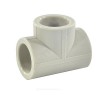 Тройник PP-R серый внутренняя пайка Дн 50 VALFEX 10111050Г