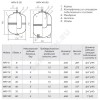 Бак расширительный мембранный WRV для отопления 70 л 5 бар impero 0-14-2012