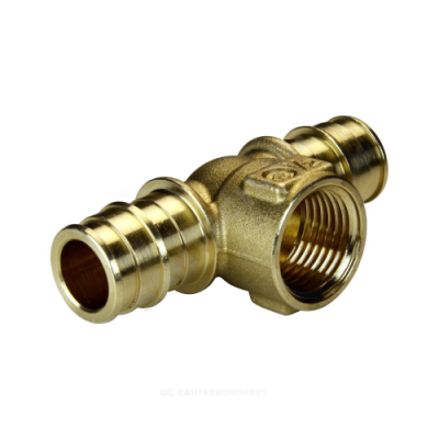 Тройник для PE-X латунь Дн 25х3/4"х25 ВР GX154 Giacomini GX154Y045