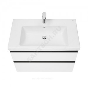 Тумба под умывальник 80 Domi белый глянец Roca 857536806