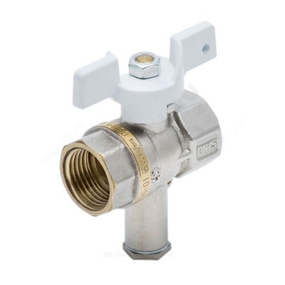 Кран латунный шаровой 1126 для термодатчика Ду 20 ВР Aquasfera 1126-02