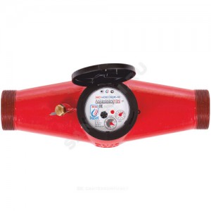 Счётчик г/в и х/в крыльчатый многоструйный Ду 40 Ру16 90С L=300мм резьба В/К ЭКО НОМ СВДМ40-003