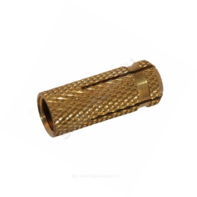 Анкер забивной латунь М8х30