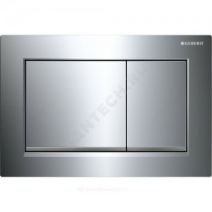 Кнопка для инсталляции Sigma 30 хром глянец/хром матовый Geberit 115.883.KH.1